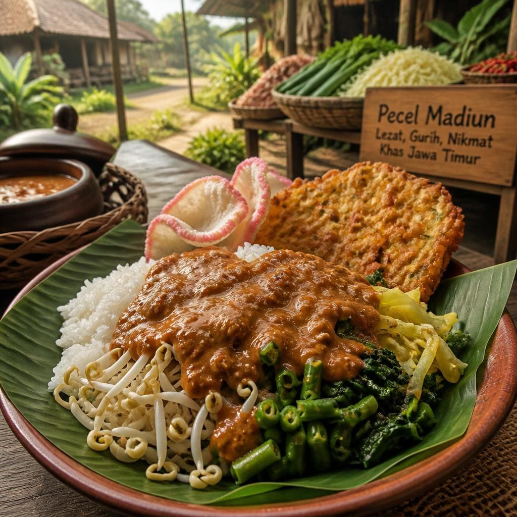 Pecel Madiun dari Sate Khas Senayan